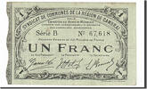 1 Franc 1916 Frankreich Geldschein, Cambrai, SS, Pirot:59-469 SS