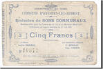 France 5 Francs Banknote, Pirot:59-178, Avesnes-les-Aubert -