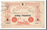 France 5 Francs Banknote, Pirot:59-95, Anzin -