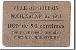 France 50 Centimes Banknote, Pirot:59-3171, Roubaix -