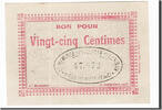France 25 Centimes Banknote, Pirot:62-996, Noeux-les-Mines -