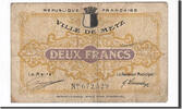 France 2 Francs Banknote, Pirot:57-16, Metz -
