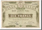 France 10 Francs Banknote, Pirot:59-1601, Lille -