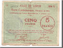 France 5 Francs Banknote, Pirot:62-815, Liévin -