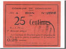 France 25 Centimes Banknote, Pirot:08-114, Donchery -