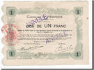 France 1 Franc Banknote, Pirot:59-925, Feignies -