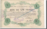 France 1 Franc Banknote, Pirot:59-2372, Solre-le-Château -