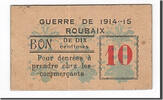 France 10 Centimes Banknote, Pirot:59-3179, Roubaix -