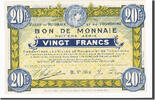 France 20 Francs Banknote, Pirot:59-2114, Roubaix et -