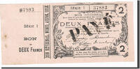 France 2 Francs Banknote, Pirot:59-1134, Fourmies -