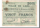 France 20 Francs Banknote, Pirot:62-794, Lens -