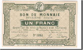 France 1 Franc Banknote, Pirot:59-2058, Roubaix et Tourcoing -