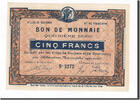 France 5 Francs Banknote, Pirot:59-2066, Roubaix et Tourcoing -