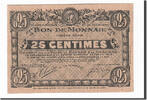 France 25 Centimes Banknote, Pirot:59-2160, Roubaix et -