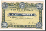 France 20 Francs Banknote, Pirot:59-2193, Roubaix et Tourcoing -