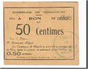 50 Centimes 1915 Frankreich Geldschein, Donchery, SS+, Pirot:08-115 SS+