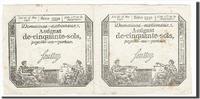 France 50 Sols Banknote, Saussay, 1793-05-23, KM:A70b -