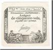 France 50 Sols Banknote, Saussay, 1793-05-23, KM:A70b -