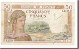 France 50 Francs Banknote, 1935-07-18, Fayette:17.6, KM:81 -