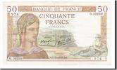 France 50 Francs Banknote, 1939-06-15, Fayette:18.26, KM:85b -
