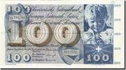 Switzerland 100 Franken Banknote, 1963-03-28, KM:49e -