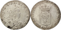 France 20 Sols, 1/6 ECU Coin, Louis XV, 1/6 Écu de France, Orléans -