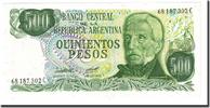 Argentina 500 Pesos Banknote, Undated (1974-75), KM:298a -