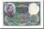 Spain 50 Pesetas Banknote, 1931-04-25, KM:82 -