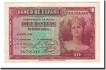 Spain 10 Pesetas Banknote, KM:86a -