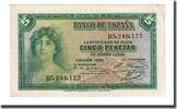 Spain 5 Pesetas Banknote, KM:85a -
