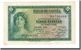 Spain 5 Pesetas Banknote, KM:85a -
