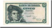Spain 5 Pesetas Banknote, 1948-03-05, KM:136a -