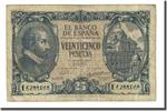 Spain 25 Pesetas Banknote, 1940-01-09, KM:116a -
