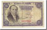 Spain 25 Pesetas Banknote, 1946-02-19, KM:130a -