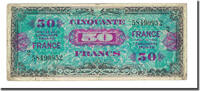 France 50 Francs 1945 Verso France, Fayette:VF24.2, KM:117a -