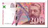 France 200 Francs Eiffel, Fayette:75.3a, KM:159a -