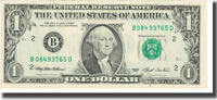 United States One Dollar Banknote, KM:4013 -