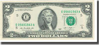 United States Two Dollars Banknote -