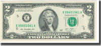 United States Two Dollars Banknote -