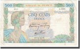 France 500 Francs La Paix, P. Rousseau and R. Favre-Gilly, 1940-12-05 -