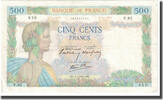 France 500 Francs La Paix, P. Rousseau and R. Favre-Gilly, 1940-01-04 -
