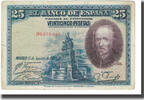 Spain 25 Pesetas Banknote, 1928-08-15, KM:74b -