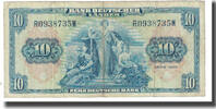 GERMANY - FEDERAL REPUBLIC 10 Deutsche Mark Banknote, KM:16a -