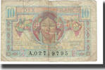 France 10 Francs Banknote, Undated, Fayette:vF 30.1, KM:M7a -