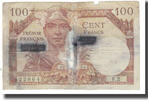France 100 Francs 1947 French Treasury, P. Rousseau and R. Favre-Gilly, FAUSSE -