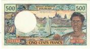 New Caledonia 500 Francs Banknote, NOUMÉA, KM:60a -
