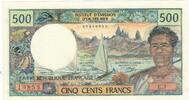 Tahiti 500 Francs Banknote, KM:25d -