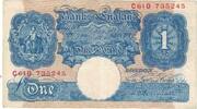 Great Britain 1 Pound Banknote, KM:367a -
