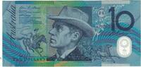 Australia 10 Dollars Banknote, KM:52a -