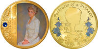 United Kingdom Medal Portrait of a Princess, Diana, Society, Copper -
